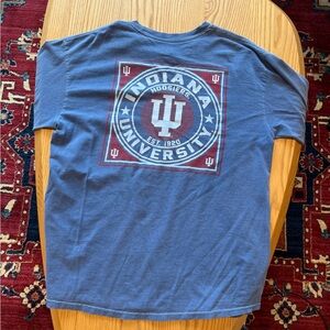 Indiana University Blue Men's Shirt